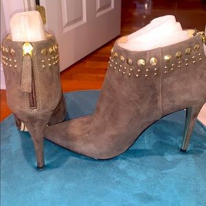 Joan & David suede bootie size 8